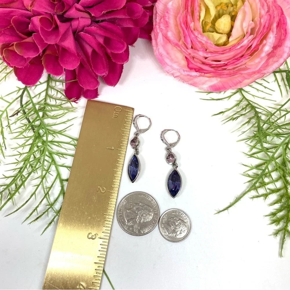 GIVENCHY⚜️Colorful Crystal Teardrop Earrings